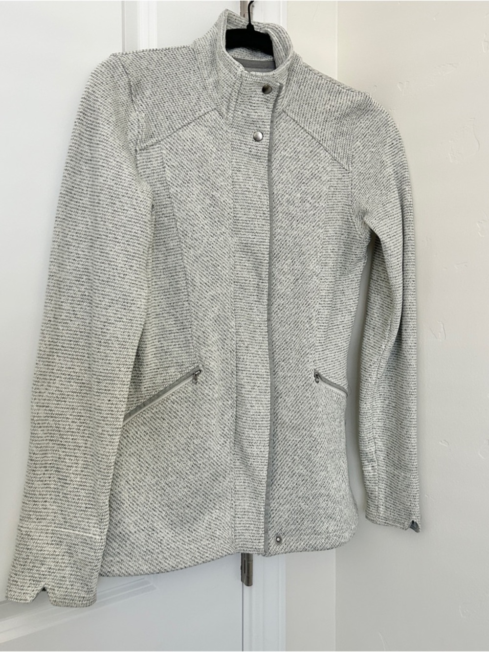 Exofficio Heather Gray Knit Utility Jacket